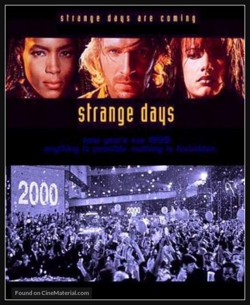Strange Days - Blu-Ray movie cover