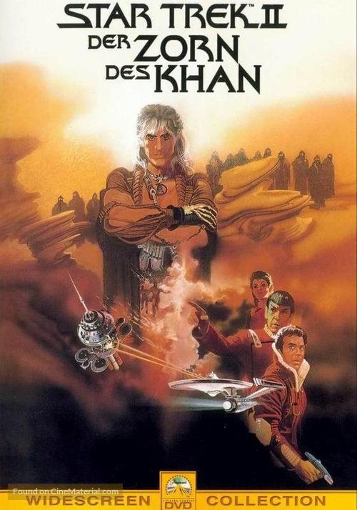 Star Trek: The Wrath Of Khan - German DVD movie cover