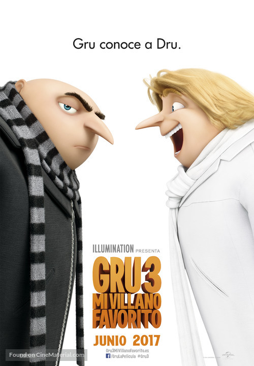 Despicable Me 3 - Spanish Movie Poster