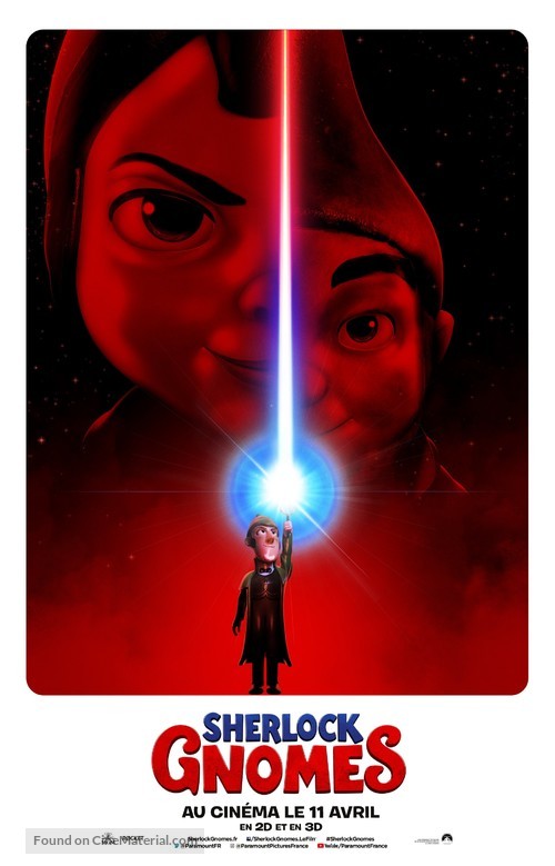 Sherlock Gnomes - French Movie Poster