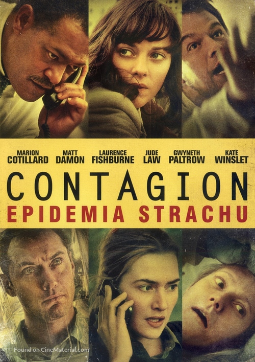 Contagion - Polish DVD movie cover