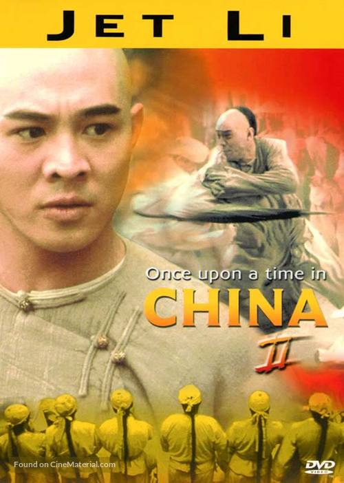 Wong Fei Hung II - Nam yi dong ji keung - DVD movie cover