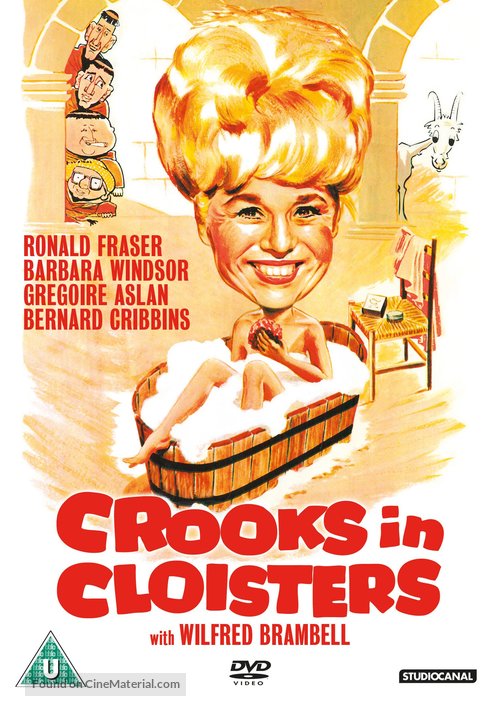 Crooks in Cloisters - British DVD movie cover