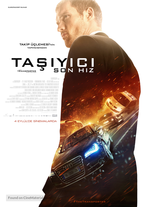 The Transporter Refueled - Turkish Movie Poster