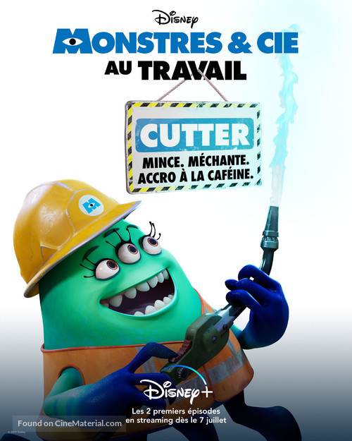 &quot;Monsters at Work&quot; - French Movie Poster