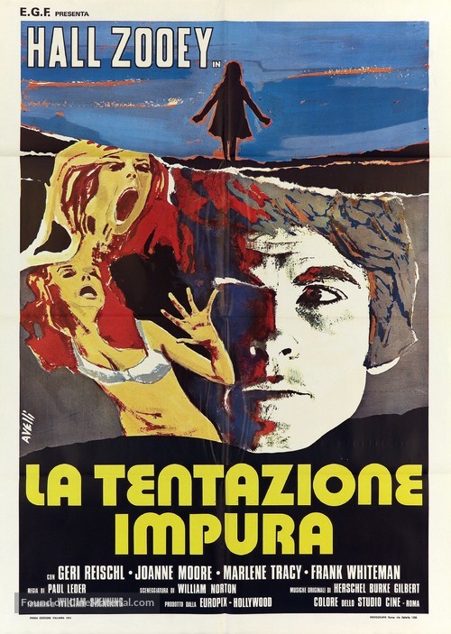 Poor Albert and Little Annie - Italian Movie Poster