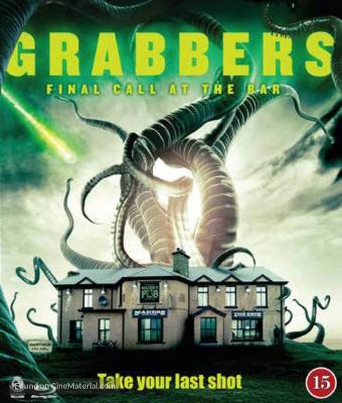 Grabbers - Danish Blu-Ray movie cover
