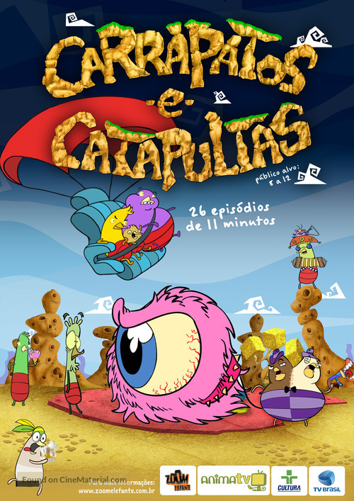 &quot;Carrapatos e Catapultas&quot; - Brazilian Movie Poster