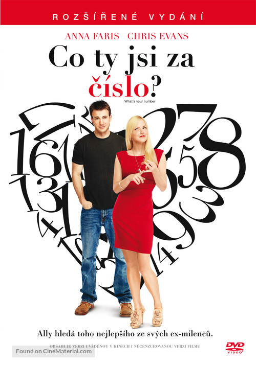 What&#039;s Your Number? - Czech DVD movie cover