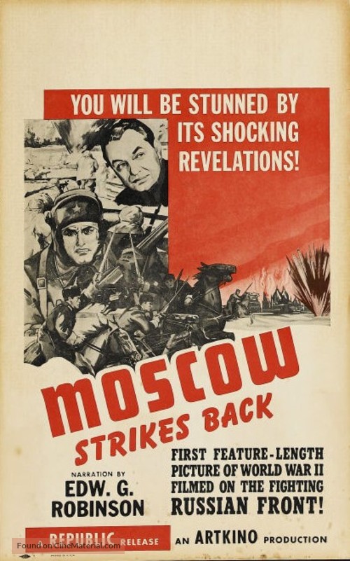 Moscow Strikes Back - Movie Poster
