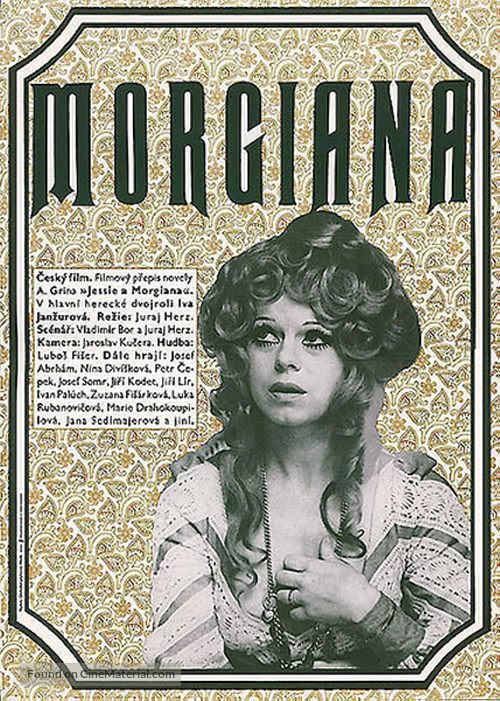 Morgiana - Czech Movie Poster