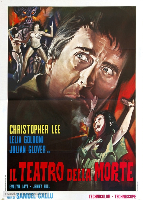 Theatre of Death - Italian Movie Poster