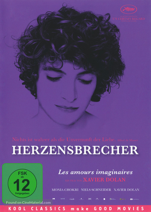 Les amours imaginaires - German Movie Cover