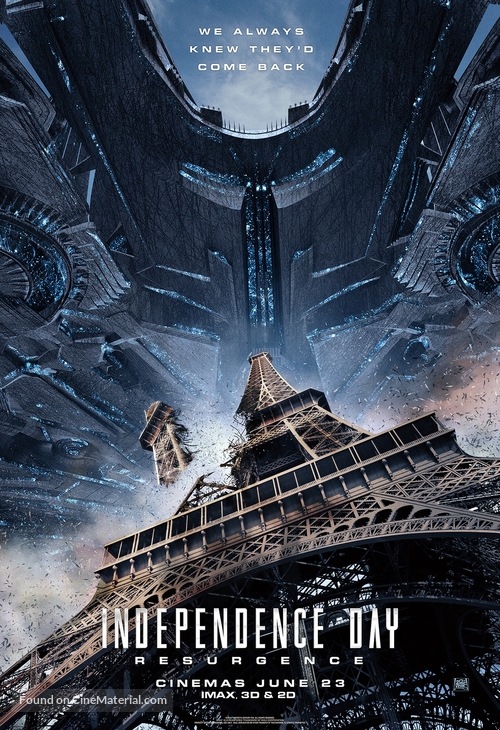 Independence Day: Resurgence - British Movie Poster