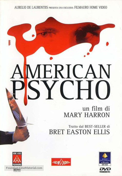 American Psycho - Italian DVD movie cover