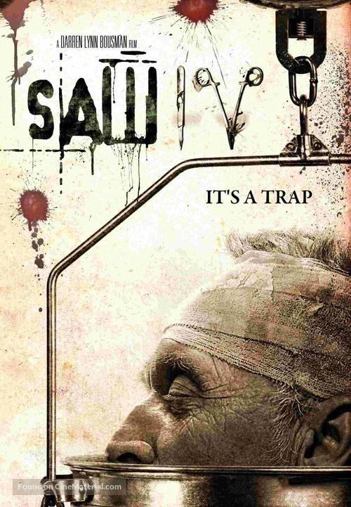 Saw IV - DVD movie cover