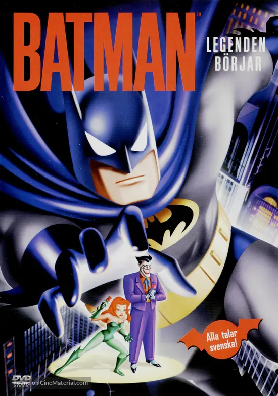 &quot;Batman: The Animated Series&quot; - Swedish DVD movie cover