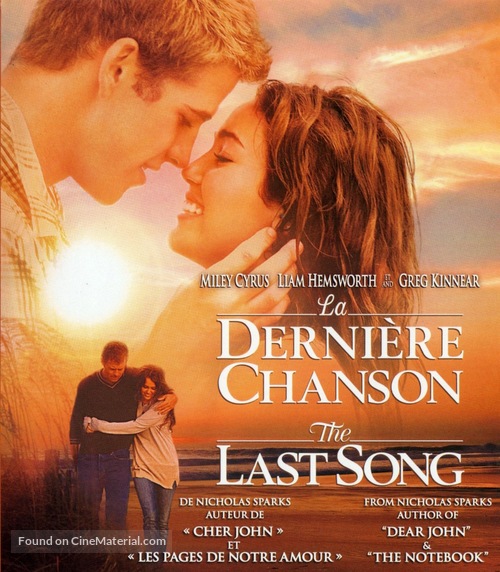 The Last Song - Canadian Movie Cover