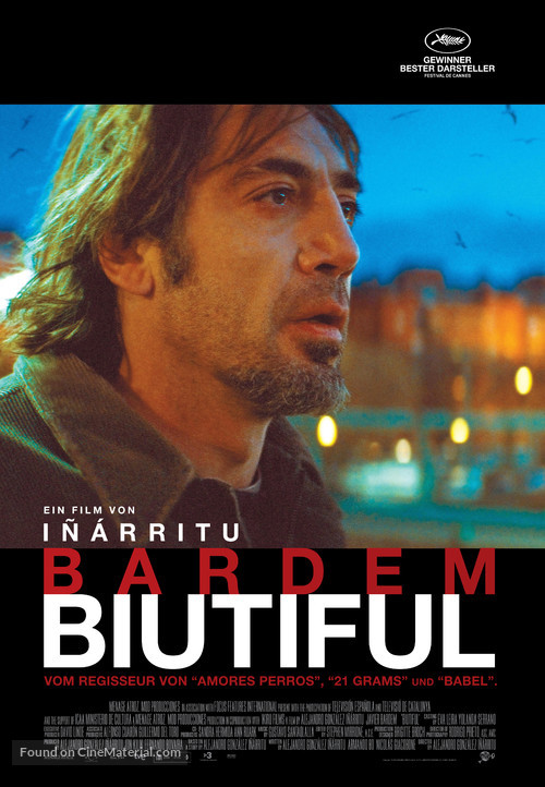 Biutiful - Swiss Movie Poster