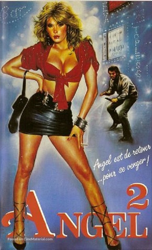 Avenging Angel - French VHS movie cover