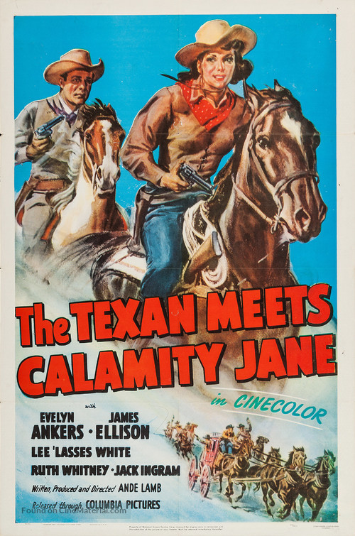 The Texan Meets Calamity Jane - Movie Poster