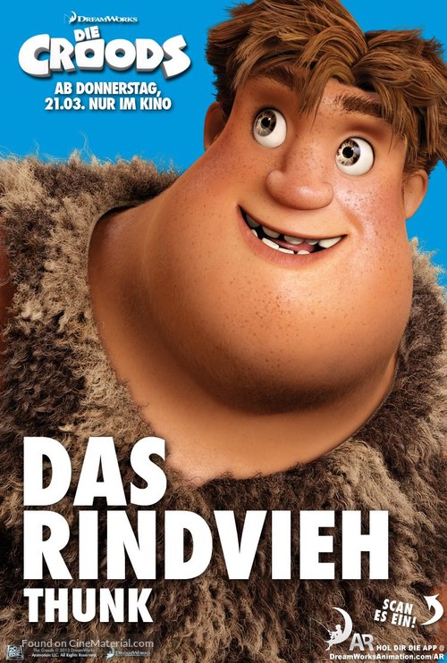 The Croods - German Movie Poster