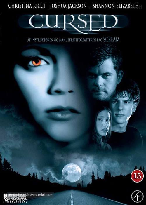 Cursed - Danish DVD movie cover