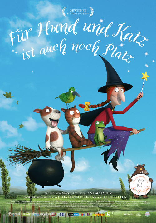 Room on the Broom - Swiss Movie Poster