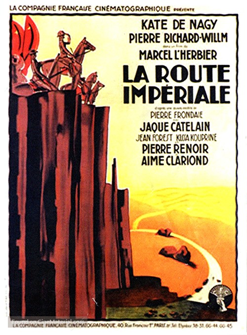 Route imp&egrave;riale, La - French Movie Poster