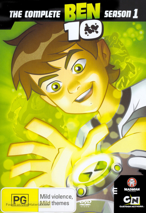 &quot;Ben 10&quot; - Australian DVD movie cover