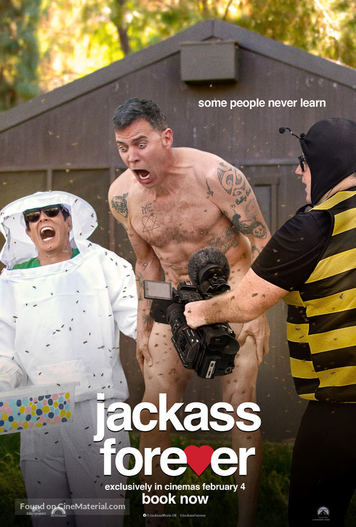 Jackass Forever - British Movie Poster