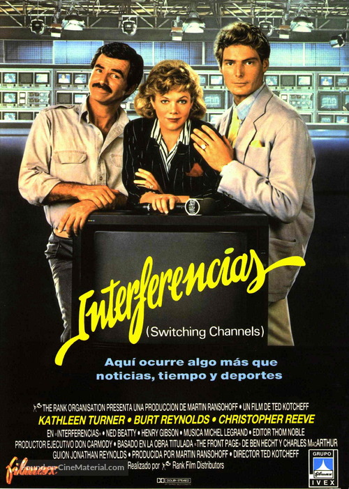 Switching Channels - Spanish Movie Poster