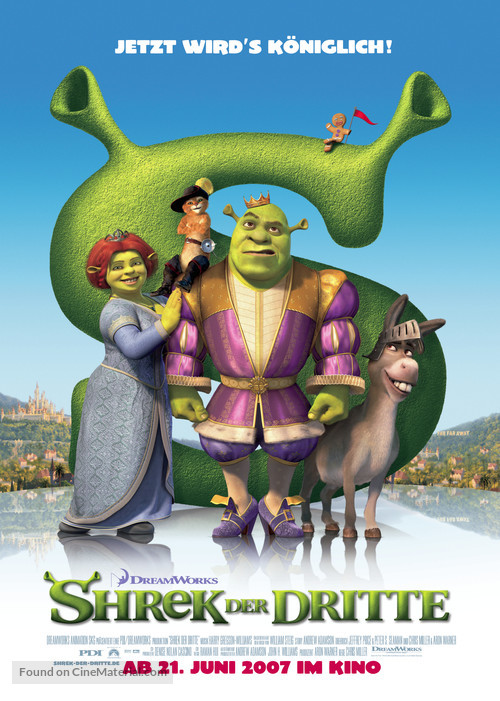 Shrek the Third - German poster