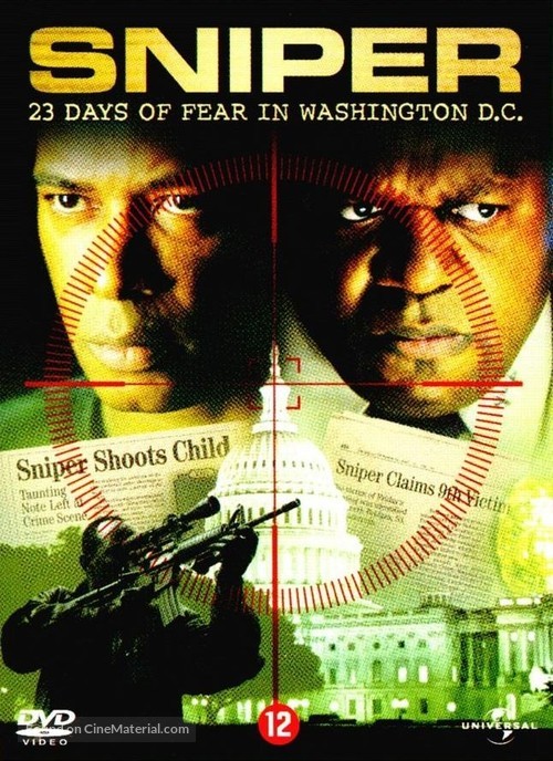 D.C. Sniper: 23 Days of Fear - Dutch Movie Cover