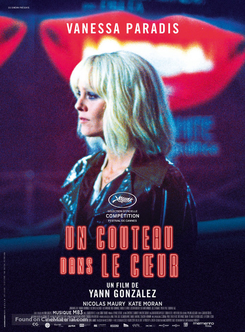 Un couteau dans le coeur - French Movie Poster