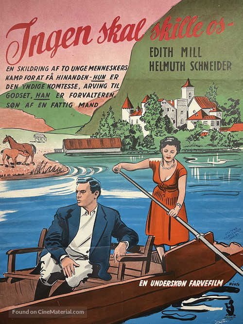 Der Fischer vom Heiligensee - Danish Movie Poster