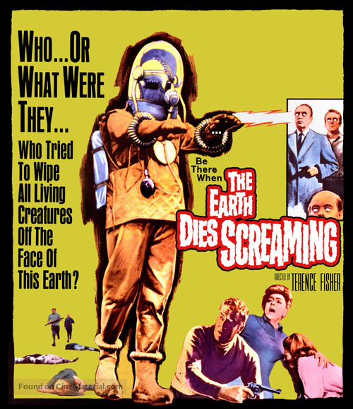 The Earth Dies Screaming - Blu-Ray movie cover