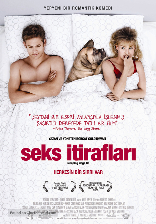 Sleeping Dogs Lie - Turkish Movie Poster