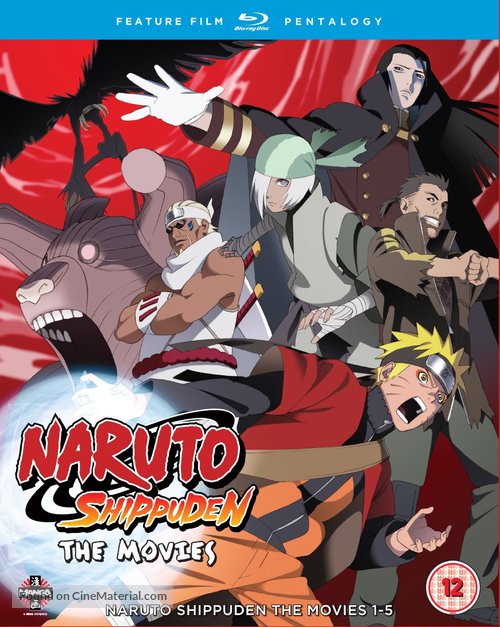 Gekijouban Naruto: Buraddo purizun - British Blu-Ray movie cover