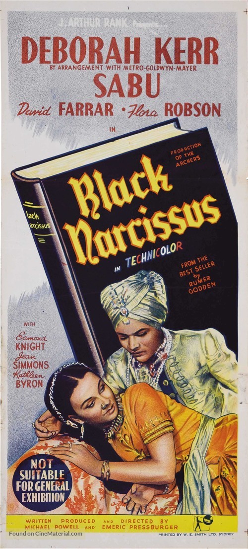 Black Narcissus - Australian Movie Poster