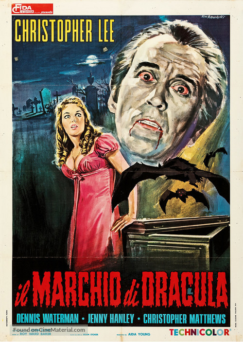 Scars of Dracula - Italian Movie Poster