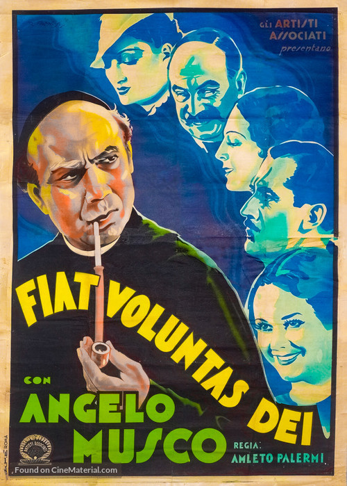 Fiat voluntas dei - Italian Movie Poster