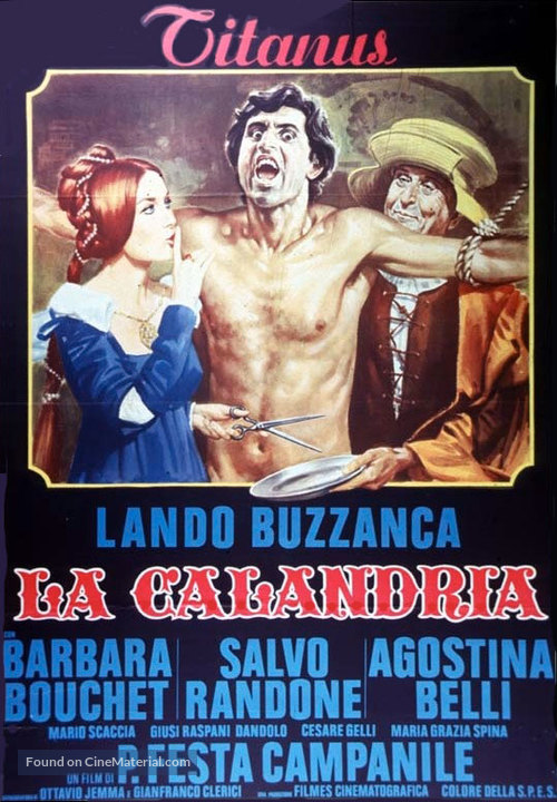 La calandria - Italian Movie Poster