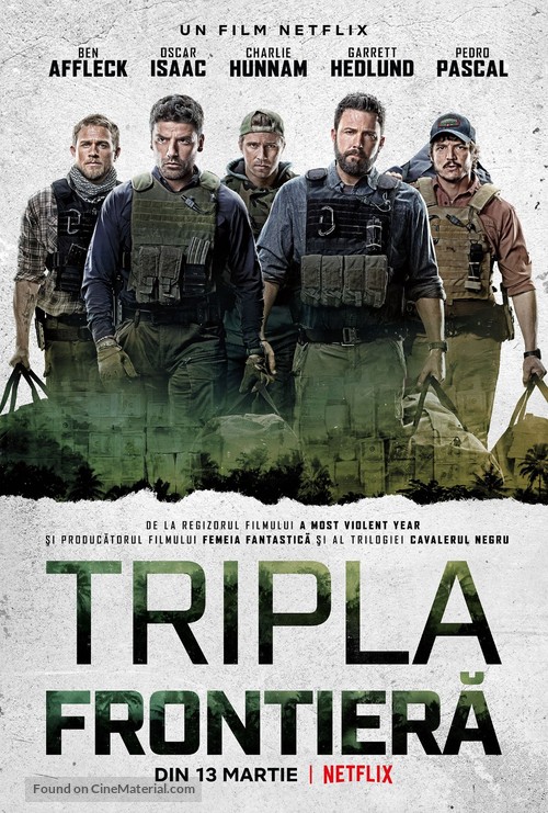 Triple Frontier - Romanian Movie Poster