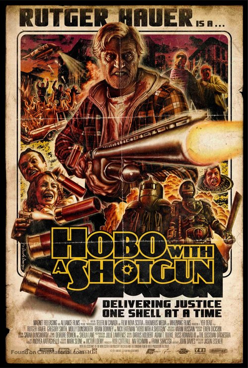 Hobo with a Shotgun - Canadian Movie Poster
