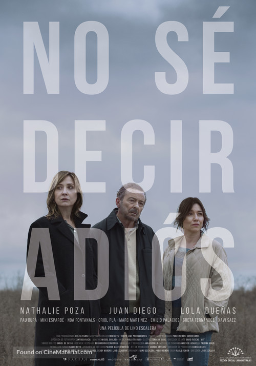 No s&eacute; decir adi&oacute;s - Spanish Movie Poster