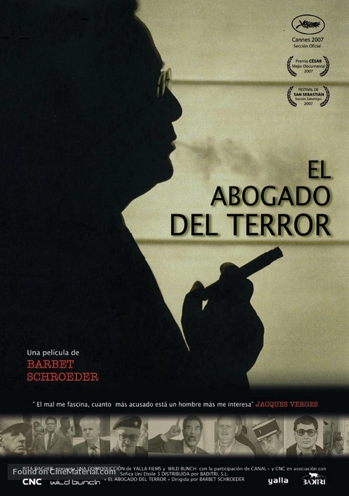 L&#039;avocat de la terreur - Spanish Movie Poster