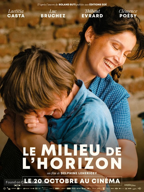 Le milieu de l&#039;horizon - French Movie Poster