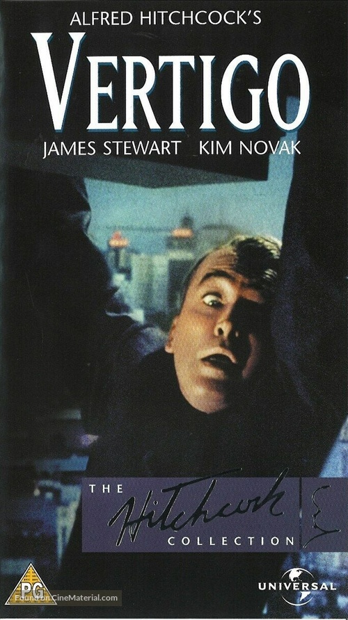 Vertigo - British VHS movie cover