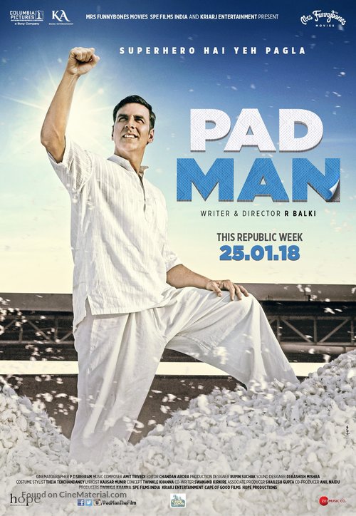 Padman - Lebanese Movie Poster